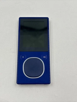 Reproductor multimedia digital Microsoft Zune 8 azul (8 GB) - batería nueva - solo unidad Foto 1 de 4