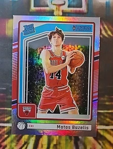 2025 Matas Buzelis Donruss Rated Rookie Holo/Panini Tribute/Prizm Instant Impact - Picture 1 of 6