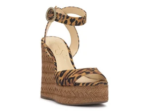 Woman's Dress Sandals Jessica Simpson Kamindi Espadrille Wedge Sandal - Picture 1 of 21