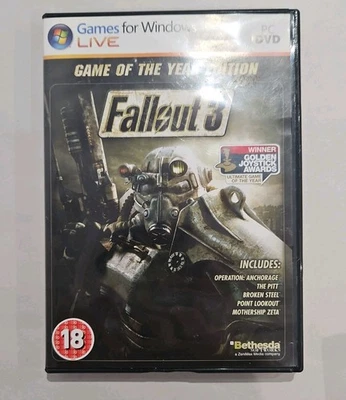  Fallout 3: Game of the Year Edition GOTY [2009] PC 2 Discs  - Bild 1 von 3