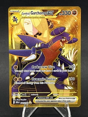 Cynthia's Garchomp ex #241/182 SV10: Destined Rivals Near Mint or Better 250001 - Image 1 of 2