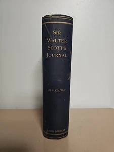 RARE Sir Walter Scott's Journal - David Douglas - 1891 Hardback *** - Picture 1 of 14