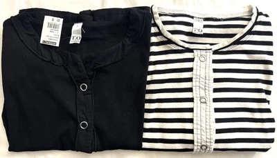 全新带标签 - 批量 2 件女式开衫,尺寸小号黑色/白色-黑色-托马斯和奥利维亚 — 第 1/4 张图片
