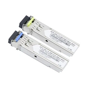 1X(1 Paar Gigabit-Glasfaser-SFP- 1,25 G Singlemode 40 Km LC 1310 Nm/151378 - Photo 1/8