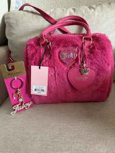 JUICY COUTURE JUICY WARM UP SCHULRANZEN PINK FLASH GESCHENKSET FUZZY SOFT  - Bild 1 von 14