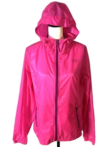 North Face Windbreaker Jacke mit Kapuze leichter Regen Damen Gr. Large hellrosa - Bild 1 von 11