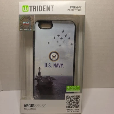 Trident Aegis Series US Navy Force Phone Case for Apple iPhone 6/6s - Image 1 of 2