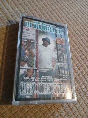 Ice Water Slaughter – Life Without Fear RARE HOUSTON RAP *DEAD GAME* '99 SEALED! - Image 1 of 4