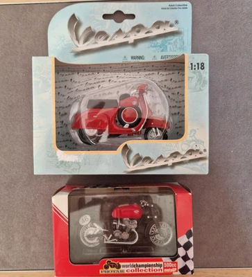 MAISTO 1:18 VESPA  / MOTORRAD GILERA 1:22 - Bild 1 von 4