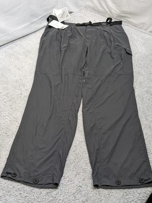 Exofficio Performance Convertible Hiking Pants Men's XL Gray Teflon Coated NWT - Image 1 of 4