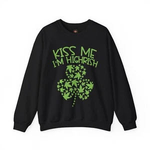 Sudadera Regalo Kiss Funny Cannabis 420 Stoner Smoker Punk Hipster Weed Lover - Imagen 1 de 41