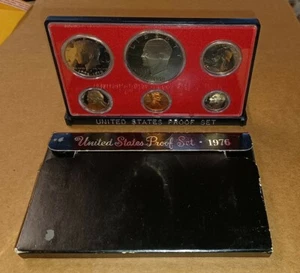 1976 Rivestito US Bicentennial Proof Set 6 monete con OGP - Foto 1 di 3
