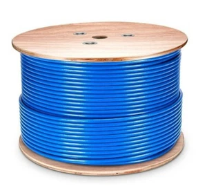 Astrotek CAT6 FTP Cable 305m Roll - Blue Full 0.55mm Copper Solid Wire Ethernet - Picture 1 of 1