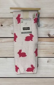THE FARMHOUSE Osterhase Hot Pink Überwurf SOFT VIRAL TIKTOK FRÜHLING Decke - Bild 1 von 5