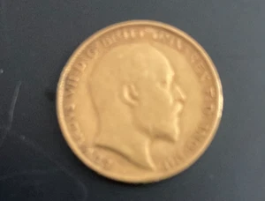 Great Britain 1902 - ½ Sovereign / Half Sovereign - King Edward VII; .9167 Gold - Picture 1 of 7