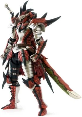 E-Capcom Limited Monster Hunter4 fulloperation Action Figure Laeus series Knight - Image 1 of 4