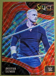 Dexter Lumis 2022 Panini Select WWE Ringside Red Wave Prizm #246 - Picture 1 of 6