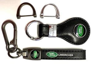 Juego de accesorios llavero coche cuero genuino LAND ROVER - Imagen 1 de 2