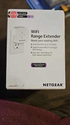 Netgear AC750 WiFi Dual Band Range Extender EX3110 - Image 1 of 4