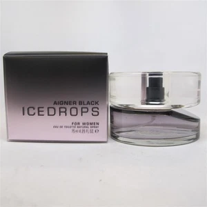 Aigner Black ICEDROPS by Etienne Aigner 75 ml/ 2.5 oz Eau de Toilette Spray NIB - Picture 1 of 1