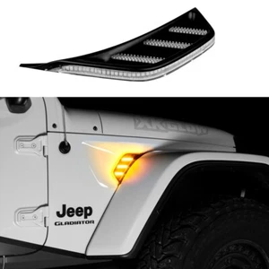 XK Glow XK-VENT-A-KIT ámbar guardabarros ventilación señal de giro y luz de funcionamiento para Jeep - Imagen 1 de 1