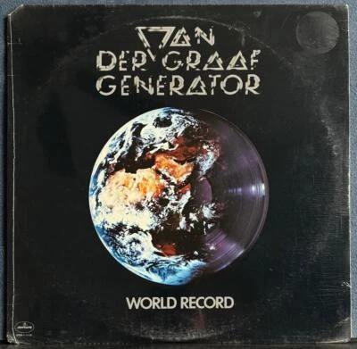 VAN DER GRAAF GENERATOR WORLD RECORD~SEALED 1976 MERCURY U.S. 1st PRESS LP~PROG - Image 1 of 3