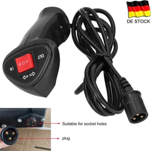 Universal Seilwinde Fernbedienung Elektrischer Handschalter Switch mit Kabel DE - Bild 1 von 11