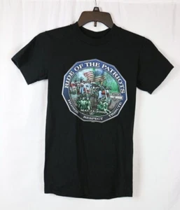 Harley Davidson Motorcycles Patriot Harley Fairfax Virginia 09 Mens Shirt Small - Picture 1 of 6