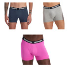 9 x Mens Bonds Total Package Trunks Underwear Charcoal / Pink / Grey