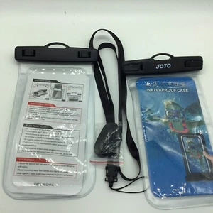 Waterproof Phone Cases (2) w/ Lanyards - Picture 1 of 1