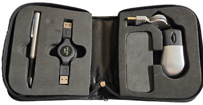 Laptop Travel Retractable USB Mini Mouse & USB Extender & 4 Port Hub & Stylus - Image 1 of 4
