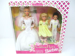 Fiesta Boda Barbie Stacie y Todd Edición Especial 1994 Caja Original - Imagen 1 de 9