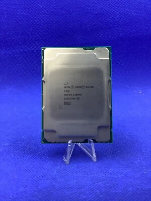 SRKXN INTEL XEON SILVER 4310 12 CORE 2.10GHZ 18MB 120W FCLGA4189 CPU - Image 1 of 3