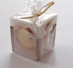 Kerze Apfel/Zimt verschiedene Farben - Duftkerze - Weihnachtsduft - Wellness - Bild 1 von 9