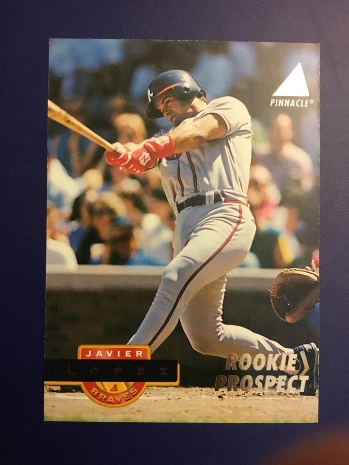 1994 Pinnacle #239 JAVY LOPEZ ROOKIE Prospect RC Atlanta Braves  - Image 1 of 1
