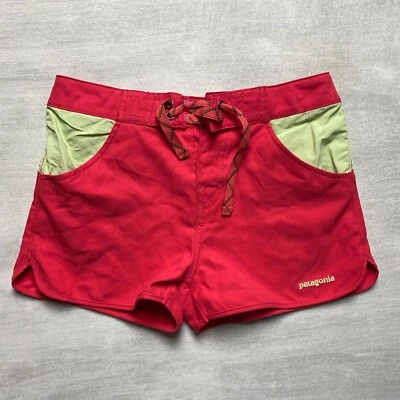 Patagonia Forries Shorey Board Shorts Niñas 10 Natación Rojo 67100 Poliéster SP17 Foto 1 de 4