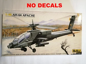 Elicottero 1/48 ditta: Heller cod.080423 tipo AH-64 APACHE - SENZA DECALCOMANIE - Foto 1 di 6