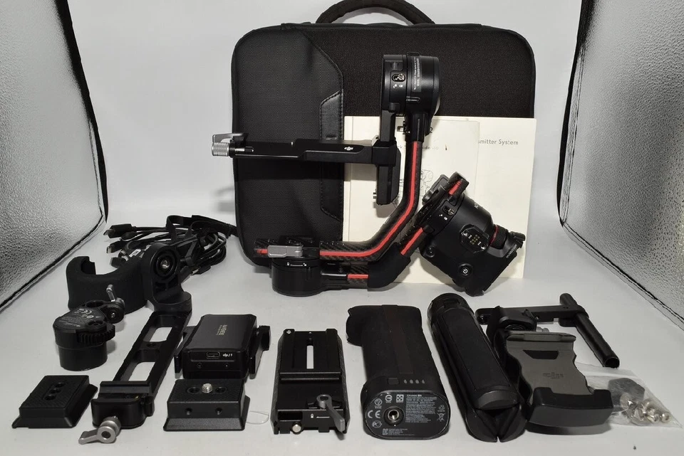 DJI RS 2 Pro Combo Gimbal Stabilizer Black W/Case Used From JP - Image 1 of 4