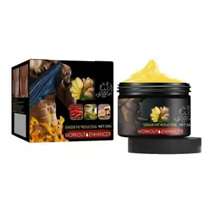 Crema adelgazante corporal de jengibre bálsamo abdominal para hombres y mujeres nuevo N3 - Imagen 1 de 14