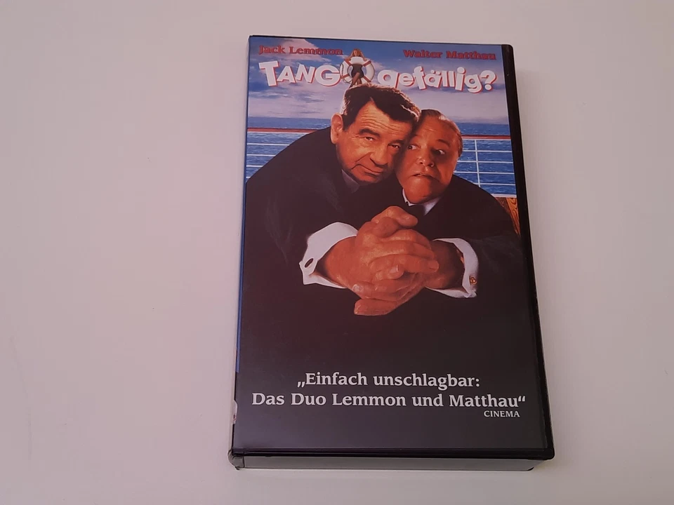 Tango gefällig? 1997 VHS German PAL Video Jack Lemmon Walter Matthau Out to Sea - Bild 1 von 4
