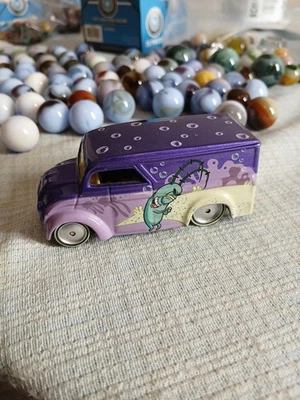 1997 HOT WHEELS DAIRY DELIVERY SPONGEBOB SQUAREPANTS PLANKTON PURPLE 3" TRUCK - Image 1 of 4
