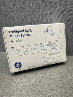 Original GE TruSignal Spo2 Sensor  TS-F-D  Adult Finger Clip - Image 1 of 3