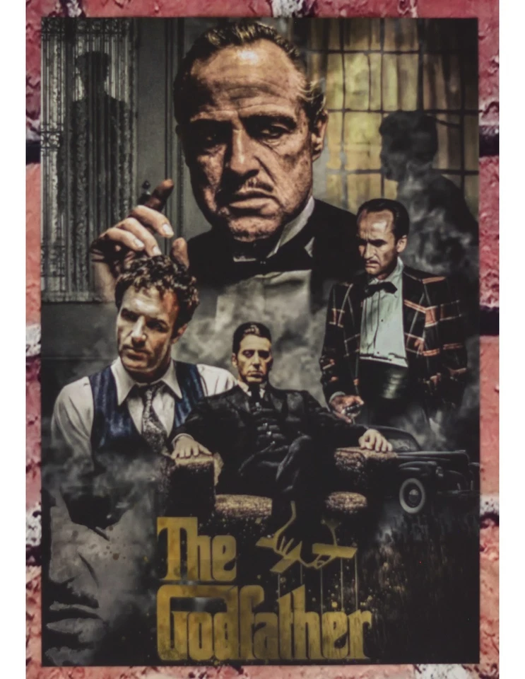 Plakat Der Pate Marlon Brando Al Pacino Francis Ford Coppola CAT18 - Bild 1 von 1