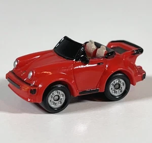 Vintage 1989 Galoob Micro Machines Porsche 911 Red Mini Sports Car - Picture 1 of 7