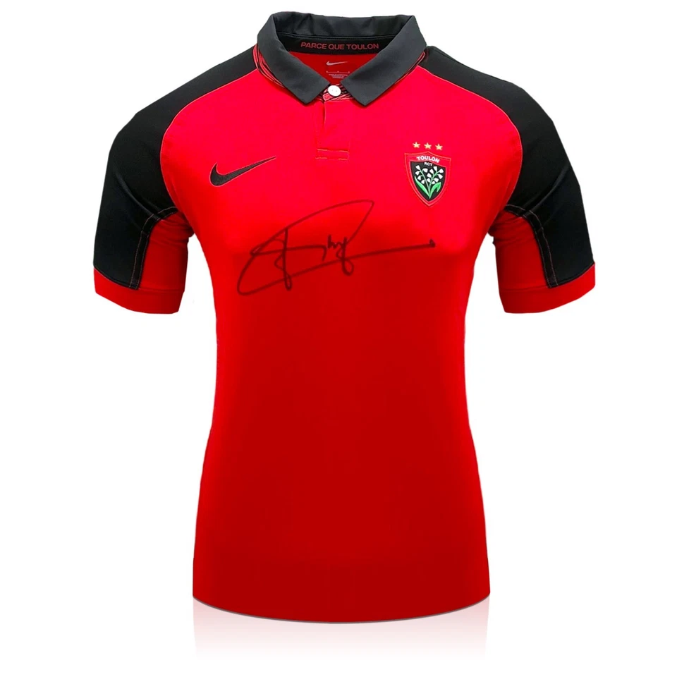Camiseta de rugby Toulon firmada por Jonny Wilkinson Foto 1 de 4