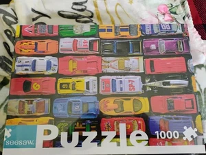 Seesaw 1000 Piece Jigsaw Puzzle Car Collectibles Complete 18.9"X 28.8" - Picture 1 of 3