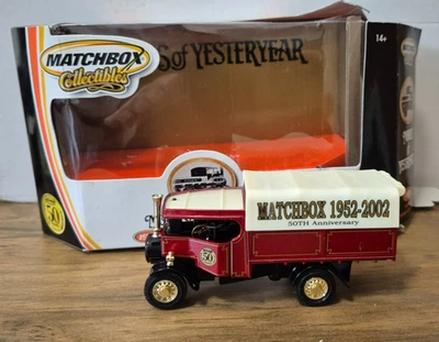 MATCHBOX 1922 Foden Truck Models of Yesteryear in OVP MOY 1952 - 2002 50 Years - Bild 1 von 2