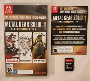 Metal Gear Solid Master Collection Vol 1 (Nintendo Switch) Day One Edition - Picture 1 of 6