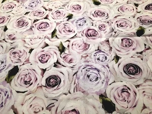 Timeless Treasures Fabrics Packed Purple Roses #Fleur-CD2370 Cotton 1 Yard - Picture 1 of 4