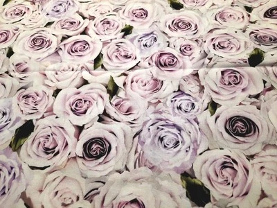 Timeless Treasures Fabrics Packed Purple Roses #Fleur-CD2370 Cotton 1 Yard - Image 1 of 4